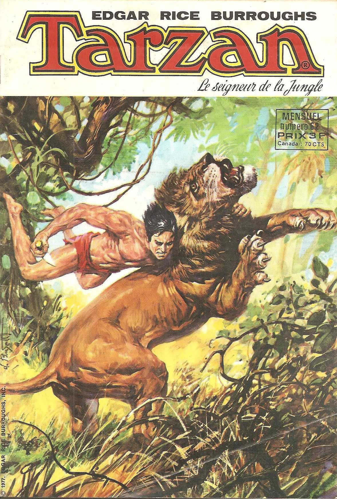 Scan de la Couverture Tarzan Nouvelle Srie n 62